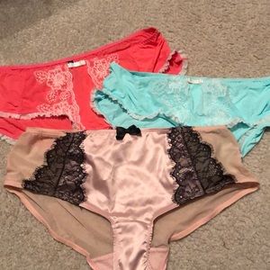 3 Pairs of Adore Me Panties